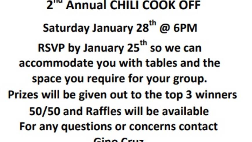 H&L Chili Contest @ Bellport Firehouse